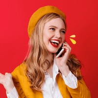 Woman on a Chat Line